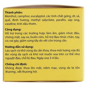 Cao xoa thảo dược Danasa Fire Tiger Balm làm ấm, giảm đau nhức hũ 20g