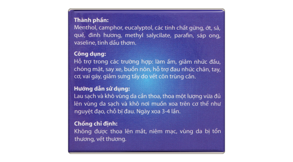 Cao xoa thảo dược Danasa Fire Cù Là Lửa hỗ trợ làm ấm, giảm đau nhức lọ 20g