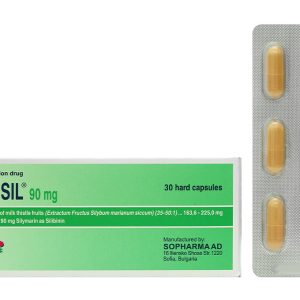Carsil 90mg hỗ trợ trị viêm gan, xơ gan, gan nhiễm mỡ (5 vỉ x 6 viên)