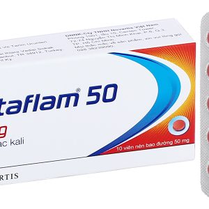 Cataflam 50mg giảm đau, kháng viêm cấp tính(1 vỉ x 10 viên)