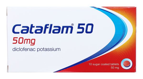 Cataflam 50mg giảm đau, kháng viêm cấp tính(1 vỉ x 10 viên)