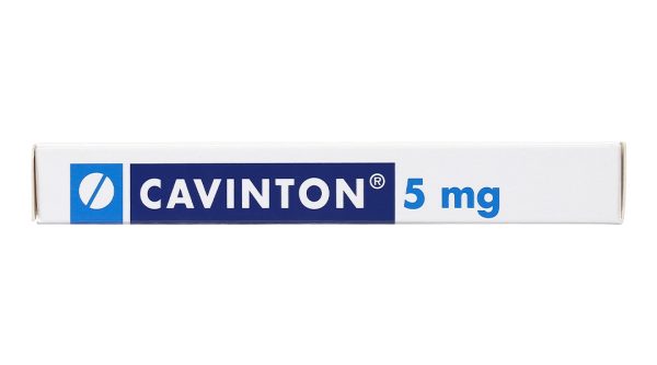 Cavinton 5mg giúp giảm các triệu chứng tâm thần (2 vỉ x 25 viên)