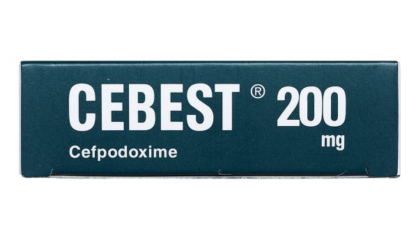 Cebest 200mg trị nhiễm khuẩn từ nhẹ đến trung bình (2 vỉ x 10 viên)