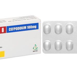 Cefpodoxim TV.Pharm 100mg điều trị nhiễm khuẩn (3 vỉ x 10 viên)
