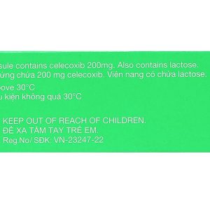 Celebrex 200mg giảm đau, kháng viêm xương khớp (3 vỉ x 10 viên)