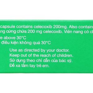 Celebrex 200mg giảm đau, kháng viêm xương khớp (3 vỉ x 10 viên)