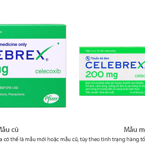 Celebrex 200mg giảm đau, kháng viêm xương khớp (3 vỉ x 10 viên)