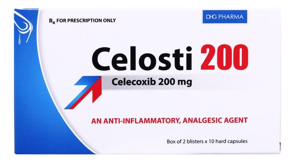 Celosti 200mg giảm đau, kháng viêm xương khớp (2 vỉ x 10 viên)