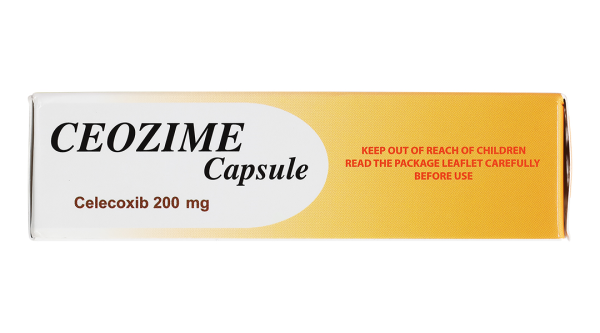 Ceozime Capsule 200mg trị chứng thoái hóa khớp, viêm khớp dạng thấp (3 vỉ x 10 viên)