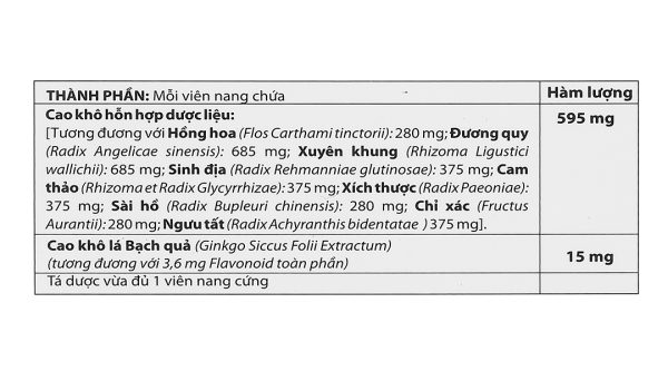 Cerecaps tuần hoàn máu não, cải thiện trí nhớ (3 vỉ x 10 viên)