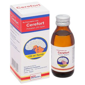 Siro Cerefort 200mg/ml điều trị triệu chứng chóng mặt, suy giảm trí nhớ lọ 120ml