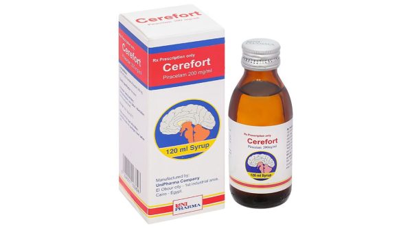 Siro Cerefort 200mg/ml điều trị triệu chứng chóng mặt, suy giảm trí nhớ lọ 120ml