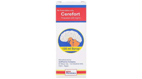 Siro Cerefort 200mg/ml điều trị triệu chứng chóng mặt, suy giảm trí nhớ lọ 120ml