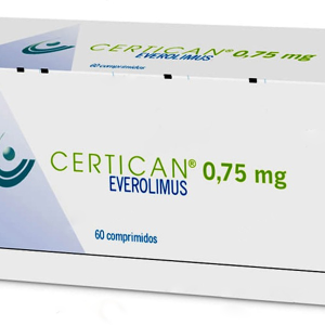 Certican 0.75mg dự phòng thải tạng ghép ở người lớn (6 vỉ x 10 viên)