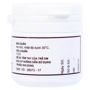 Cetasone 0.5mg điều trị bệnh thấp khớp, các trạng thái dị ứng, viêm da lọ 100 viên