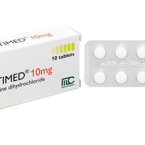 Cetimed 10mg điều trị triệu chứng viêm mũi dị ứng (1 vỉ x 10 viên)