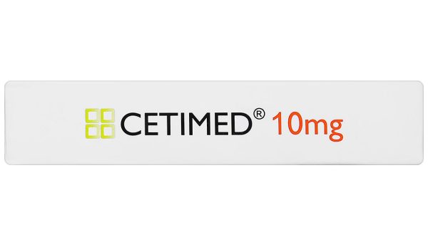 Cetimed 10mg điều trị triệu chứng viêm mũi dị ứng (1 vỉ x 10 viên)