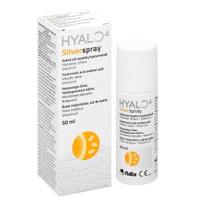Chai xịt Hyalo4 Silver Spray hỗ trợ điều trị vết thương chai 50ml