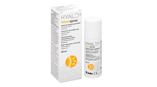 Chai xịt Hyalo4 Silver Spray hỗ trợ điều trị vết thương chai 50ml
