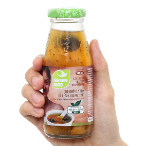 Chè dưỡng nhan tổ yến và trùng thảo Green Bird chai 175ml
