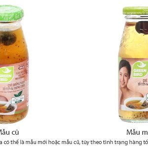 Chè dưỡng nhan tổ yến và trùng thảo Green Bird chai 175ml