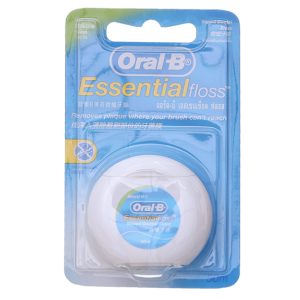 Chỉ nha khoa Oral-B Essential Floss loại bỏ mảng bám răng cuộn 50m