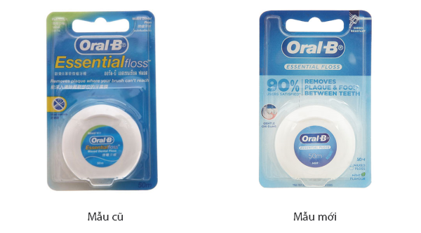 Chỉ nha khoa Oral-B Essential Floss cuộn 50m