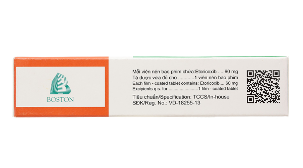 Chitogast 60 trị triệu chứng các bệnh viêm xương khớp cấp và mạn tính (3 vỉ x 10 viên)