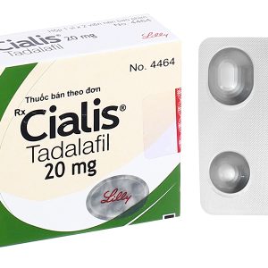 Cialis 20mg trị rối loạn cương dương (1 vỉ x 2 viên)
