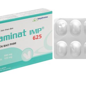 Claminat IMP 625 trị nhiễm khuẩn (2 vỉ x 7 viên)