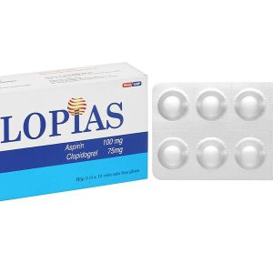 Clopias phòng ngừa các biến cố xơ vữa huyết khối  (3 vỉ x 10 viên)