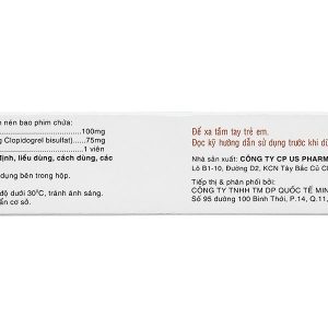 Clopias phòng ngừa các biến cố xơ vữa huyết khối (3 vỉ x 10 viên)