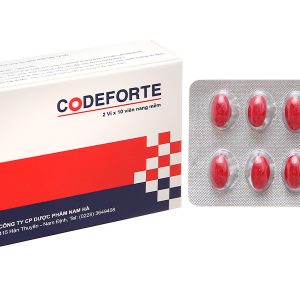 Codeforte trị ho khan, ho do kích ứng (2 vỉ x 10 viên)