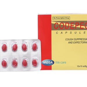 Codepect trị ho khan, ho do kích ứng (10 vỉ x 10 viên)
