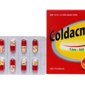 Coldacmin Flu trị cảm cúm, sốt, sổ mũi (10 vỉ x 10 viên)