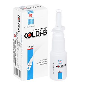 Dung dịch xịt mũi Coldi-B trị viêm xoang, viêm mũi chai 15ml