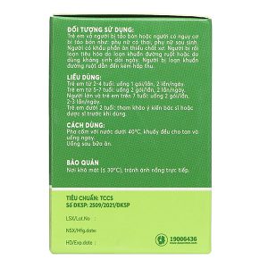 Cốm Bio-acimin Fiber bổ sung lợi khuẩn và chất xơ hộp 30 gói x 4g