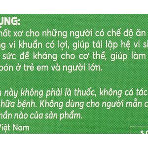 Cốm Bio-acimin Fiber bổ sung lợi khuẩn và chất xơ hộp 30 gói x 4g