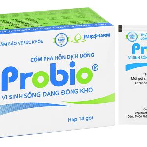 Cốm pha hỗn dịch uống Probio cân bằng hệ vi sinh đường ruột hộp 14 gói