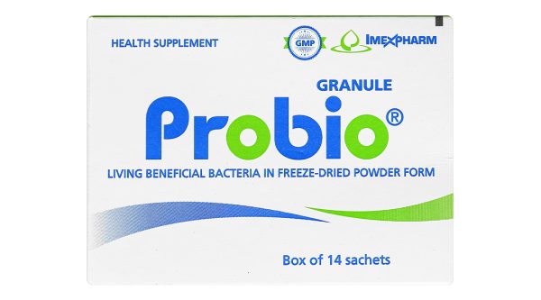 Cốm pha hỗn dịch uống Probio cân bằng hệ vi sinh đường ruột hộp 14 gói