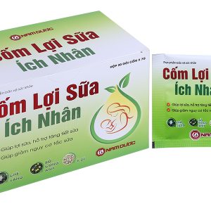 Cốm lợi sữa Ích Nhân hỗ trợ tăng tiết sữa hộp 20 gói x 7g