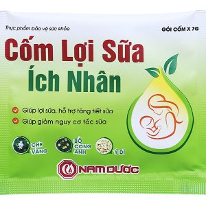 Cốm lợi sữa Ích Nhân hỗ trợ tăng tiết sữa hộp 20 gói x 7g
