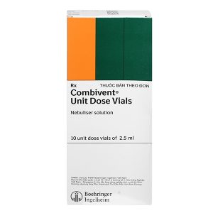 Dung dịch khí dung Combivent kiểm soát co thắt phế quản (10 ống x 2.5ml)