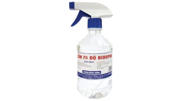 Cồn 70 độ Bidophar chai 500ml