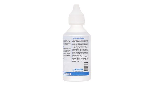 Cồn 90 độ HDPharma sát trùng dụng cụ y tế, vết thương chai 50ml