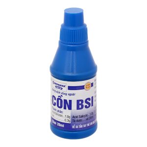Cồn BSI HDpharma trị hắc lào, nấm da chai 20ml
