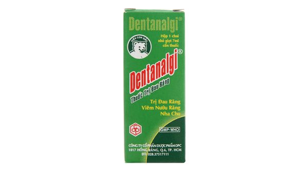 Dung dịch Dentanalgi trị đau răng chai 7ml