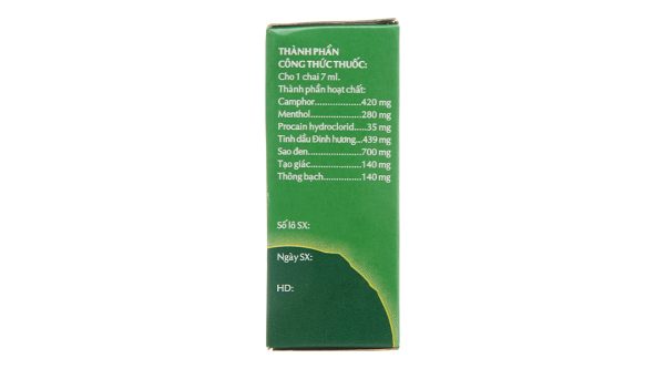 Dung dịch Dentanalgi trị đau răng chai 7ml