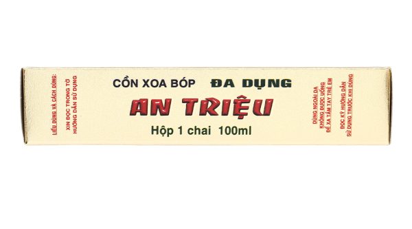 Cồn xoa bóp đa dụng An Triệu chai 100ml