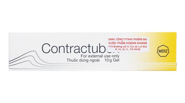 Gel bôi Contractubex trị sẹo lồi, phì đại tuýp 10g